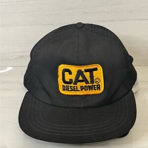 Vintage CAT Diesel Power Black Cap